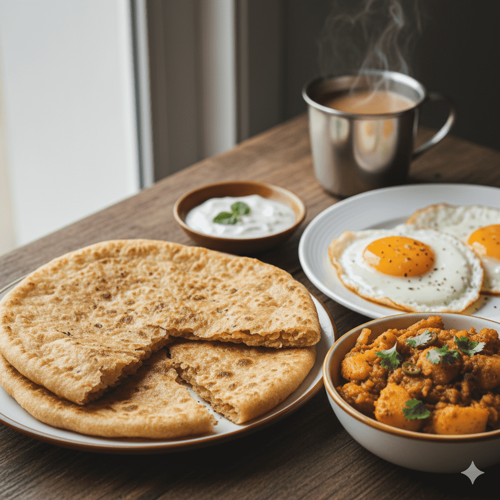 Paratha - Alu - Anda